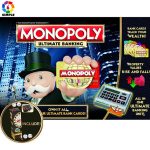 Monopoly Board Game with Electronic Machine - Imported Board Game Ultimate Banking Game