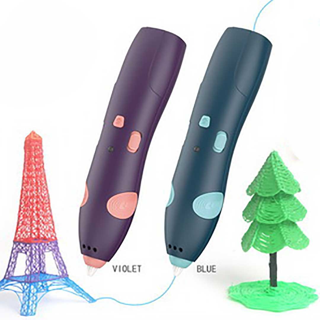 imgi_56_9f75de0329a0cc41323322e8073d294b 3D Printing Pen with Filament USB Powered | 3D Drawing Pen for Kids & Adults | DIY Arts & Crafts Creative Toy | Educational STEM Learning Pen Pakistan - Image 1