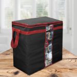 Storage bags Stuff DUSTPROOF NON WOOVEN OXFORD CLOTH SIZE : Large ( Holds Upto 20-25kg Of Weight ) High-quality | Breathable | Sturdy zipper | Two-way zippers | Full capacity | Dust-proof | Compact design | Black Grey Skin are three colors