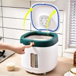 Moisture-Proof Rice Grain Storage Box, Nano Bucket For Kitchen Container 10 Kg - Image 3