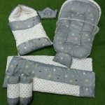 7 Pcs Baby Bedding Set Super Soft High Quality Complete Newborn Bister