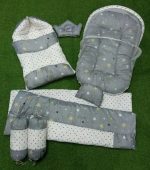 7 Pcs Baby Bedding Set Super Soft High Quality Complete Newborn Bister