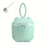 Portable Milk Powder Storage Box, Food Container, Milk Powder Snack Storage Box , Portable Milk Powder Dispenser Container with Carry Handle and Scoop, Non-Spill Baby Snack Storage Container for Travel, Home, BPA Free, Pink