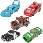Pack Of 5 Mc Queen Metal Diecast Car Set For Kids