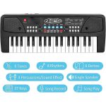 BigFun 37 Keys Electronic Keyboard Piano USB MP3 Play Record Fun Large Music Piano Instrument for Kids & Adults - Image 3
