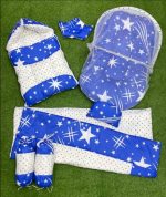 7 Pcs Baby Bedding Set Super Soft High Quality Complete Newborn Bister - Image 3