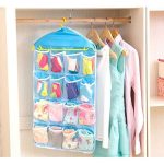 Pockets Multifunction Sorting Storage Bag Door Wall Hanging Closet Organizer
