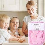 Petal Shape Paper Soap Sheets | Cleaning Washing Hand Bath Toiletry Paper Soap Sheets Petals Soap Flakes with Storage Box for Outdoor - Image 4