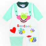 Newborn Baby Romper - random design & colors available - for 0 - 3 months babies