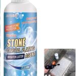Stone Crystal Plating Agent, Stone Crystal Plating Brightey Luster Agent, Stone Stain Remover Cleaner, Marble Cleaner and Polish, Universal Stone Cleaner
