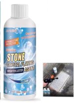 Stone Crystal Plating Agent, Stone Crystal Plating Brightey Luster Agent, Stone Stain Remover Cleaner, Marble Cleaner and Polish, Universal Stone Cleaner