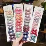 Tawakkal Mart-PACK OF 10Pcs/Set Baby Girl Hair Clips Kawaii Hair Accessories For Girls Bow Children Barrettes Cute Dot Kids Headwear - Image 3