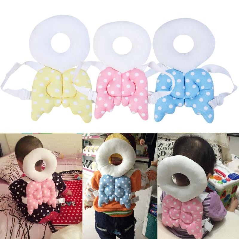 imgi_59_75fe99b617249c24485f099994d09b8f Tawakkal Mart Baby Headrest Pillow For Newborn Babies Walking Protection Pad Back Head Anti-fall Pillow - Image 1