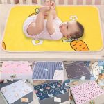 Six Baby Godri in a Pack: - Upper side covered with Cotton Fabric - Bottom side covered with Plastic Sheet - Waterproof - Urine Proof - Multicolored