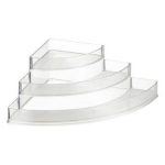 3 Layers Acrylic Perfume & Cosmetic Organizer Tray | Luxury Clear Makeup Storage Rack | Vanity Countertop Organizer for Perfume, Skincare, Cosmetics & Bathroom Essentials - Image 5