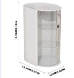 3 Layer Rotating Makeup Brush & Sponge Organizer Box – Cosmetic Storage Drawer Holder for Vanity & Countertop - Image 4