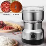 Electric Spice and Coffee Grinder , Coffee Grinder , Nima Mini Electric Grinder Multifunctional Coffee Machine Stainless Steel Blade Raf Coffee Beans Grinder Masala Grinder Spices kitchen , Kitchen expert tools , Coffee Makers & Grinders