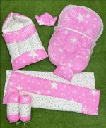7 Pcs Baby Bedding Set Super Soft High Quality Complete Newborn Bister - Image 5