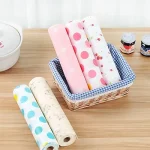 Rolls Printing Antibacterial Cabinet Plastic Foam Household Wardrobe Moisture Drawer Pad Waterproof Non-Slip Paper Kitchen Cupboard Liners Fomic Roll Mat (Multicolor) - Image 6