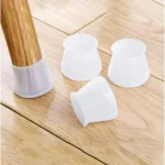 Pack Of 4,8.12.16 Silicone Chair Leg Caps Furniture Table Leg Covers Floor Protectors Random Colours , Furniture Table Feet Cover Bottom Pad Rubber Floor Protector Anti-Slip Sturdy Slider Glide Easily Move Eliminate Noise Waterproof - Image 2