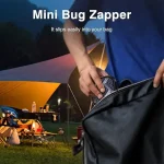 Mini USB Portable Electric Mosquito Racket with UV Light - Plug-in Fly & Bug Zapper, Anti-Insect Swatter for Indoor & Outdoor Use, Mosquito Trap for Home, Office, Travel, Camping - Image 4