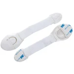 New Arrival 2pcs White Cabinet Door Drawers Refrigerator Toilet Safety Plastic Lock For Child Kid baby safety Just Buy - Image 3