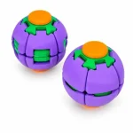 Fidget Ball Premium 3D Rotating Fidget Ball | Handheld Stress Relief Spinner | Anti Anxiety Sensory Toy | Gift for Kids, Teens & Adults - Image 3