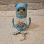 baby Water Bottle with Flip-Top Lid and Carrying Handle that is Leak-Proof and BPA-Free by baby delights