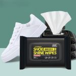 Shoe Cleaning Wipes 80 Pcs | Instant Shoe Cleaner Wipes for White Shoes, Sneakers, Leather & Mesh | Portable Travel Shoe Wipes | Wet Shoe Wipes for Cleaning Dirt & Stains | Quick Disposable Sneaker Cleaning Kit | No Water Needed