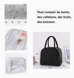 Insulated Lunch Bag - Large Thermal Tote for Hot & Cold Food Storage | Reusable Picnic Bag with Adjustable Shoulder Strap for Men & Women - Perfect for Office & Outdoor Adventures - Image 4
