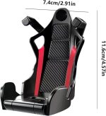 Racing Phone Holder for Cars, Air Vent Phone Mount for Navigation, Car Vent Phone Holder, Compact Phone Stand for Suvs, Cell Phone Mount for Cars - Image 3