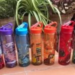 Best Sports Travel Water Bottle, Eco Friendly & BPA-Free Plastic For Running, Gym, Yoga, School, Office, Outdoors and Camping 650ml by baby delights