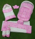 7 Pcs Baby Bedding Set Super Soft High Quality Complete Newborn Bister - Image 5