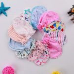 Tawakkal Mart 3Pairs Newborn Baby Cotton soft Mitten Anti Scratch Baby Kids Care Accessories Gloves Mittens For 0 To 24 Month - Image 3