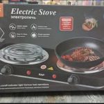 Electric Stove – RAF Double Burner Cooker R-8020BB – High Quality – 2000W Hot Plate – Automatic Temperature Control – Portable Electric Stove For Cooking – Iron Coil Design – Fast Heating – Durable Body – Easy To Use - Image 3