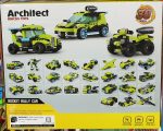 Decool: Architect Creator - 30 in 1 - Green Rocket Rally Race Car Building Blocks Set - 3128 - Image 3