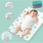 Six Baby Godri in a Pack: - Upper side covered with Cotton Fabric - Bottom side covered with Plastic Sheet - Waterproof - Urine Proof - Multicolored - Image 3