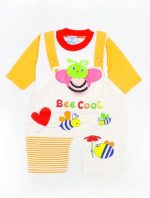 Newborn Baby Romper - random design & colors available - for 0 - 3 months babies - Image 4