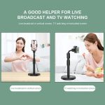 Tiktok, sketch and Art drawing, and YouTube videos creator Compatible Compact Lightweight Mobile Smart Phone Tripod Stand - Black - Image 5