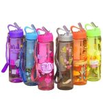 Best Sports Travel Water Bottle, Eco Friendly & BPA-Free Plastic For Running, Gym, Yoga, School, Office, Outdoors and Camping 650ml by baby delights