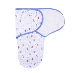Baby Blanket Hat Set Cartoon Printed Cotton Newborn Swaddle Adjustable Infant Sleeping Swaddle Wraps All Seasons 0-6 Months - Image 4