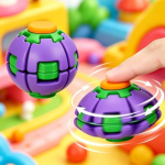 Fidget Ball Premium 3D Rotating Fidget Ball | Handheld Stress Relief Spinner | Anti Anxiety Sensory Toy | Gift for Kids, Teens & Adults - Image 5