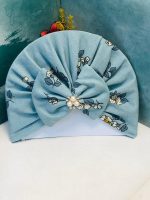 Lovely Flower Baby Girls Hat For Newborn Soft Cotton Baby Boys Girls Hat Turban Head Wraps Infant Toddler Cap Beanies - Image 2
