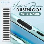 10/10PCS Mobile Phone Dust Proof Net Stickers / Universal Speaker Earpiece Dustproof Sticker / Protector - Image 2