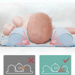 Adjustable Anti-Twisting Baby Pillow – Soft Head Shaping Newborn Pillow for Flat Head Prevention, Breathable & Portable Infant Cushion ( Random Design ) - Image 5