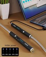 Electric Arc Lighter Rechargeable Lighters Long Neck LED Battery Indicator Windproof 360 degree free rotation Specialty Kitchen Tools - Image 2