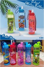 2in one plastic water bottal (SCHOOL/office) 650ml