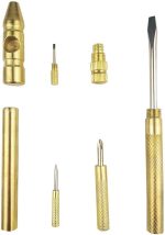 Multi Purpose 5 in 1 Mini Hammer Screw Driver Set, Compact Hand Tools for Repair, Maintenance, and DIY Work - Image 5