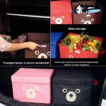Panda Design Folding Storage Bin – Collapsible Non-Woven Fabric Toy Organizer, Quilt Basket, Toy Chest, Clothes Storage Box with Handles for Kids Room, Closet, Cabinet, Bedroom, Underbed, Wardrobe, Laundry – Toy Box, Storage Cube & Organizer Bin - Image 5