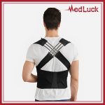 X-Shape Adjustable Back Posture Corrector for Men Women | Shoulder & Back Support Belt | Spine & Posture Correcting Brace | Slouching Relieve Pain Posture Corrector